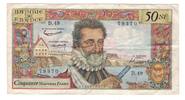 France 50 Nouveaux Francs Henri IV, D.49, Fayette:58.5, KM:143a -