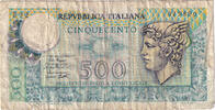 Italie 500 Lire Billet, 1974-02-14, KM:94 -