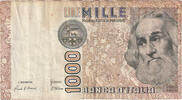 Italie 1000 Lire Billet, 1982-01-06, KM:109a -