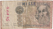 Italie 1000 Lire Billet, 1982-01-06, KM:109a, B -
