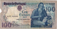 Portugal 100 Escudos Billet, 1981-02-24, KM:178b, B -