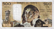 France 500 Francs Pascal, Y.18, Fayette:71.5 -