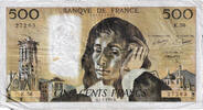 France 500 Francs Pascal, K.56, Fayette:71.14 -