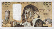 France 500 Francs Pascal, V.64, Fayette:71.15 -