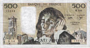 France 500 Francs Pascal, M.144, Fayette:71.25 -