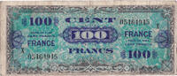 France 100 Francs Drapeau/France, 05464945, Fayette:VF25.11 -