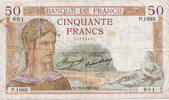 France 50 Francs Cérès, P.1689, Fayette:17.9, KM:81 -