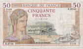 France 50 Francs Cérès, R.8700, Fayette:18.16, KM:85b -