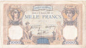 France 1000 Francs Cérès et Mercure, C.8364, Fayette:38.39 -