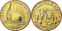 États-Unis Half Dollar U.S. Mint, Copper-Nickel Gilt, KM:212 -