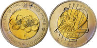 Slovénie 2 Euro unofficial private coin, Cuivre plaqué acier -