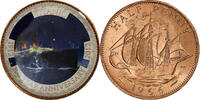 Grande-Bretagne 1/2 Penny Elizabeth II, Titanic, 100 Years Anniversary -
