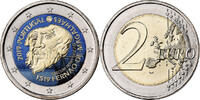 Portugal 2 Euro Colorisé, Bimétallique, KM:New -