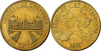 France Jeton Val de Loire - Château de Cheverny, Cupro-nickel -