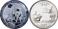 États-Unis Quarter Florida, 50th Anniversary First Landing, U.S. Mint -