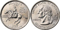 États-Unis Quarter Quarter Dollar, U.S. Mint, Delaware 1787 -