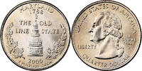 États-Unis Quarter Quarter Dollar, U.S. Mint, Maryland 1788 -