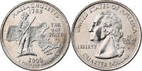 États-Unis Quarter Quarter Dollar, U.S. Mint, Massachusetts 1788 -