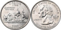 États-Unis Quarter Quarter Dollar, U.S. Mint, Virginia 1788 -