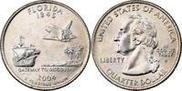 États-Unis Quarter Quarter Dollar, U.S. Mint, FLORIDA, Cupronickel -