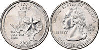États-Unis Quarter Quarter Dollar, U.S. Mint, Texas 1845, Cupronickel -