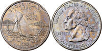 États-Unis Quarter Quarter Dollar, U.S. Mint, Rhode Island 1790 -