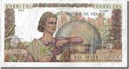 France 10,000 Francs Billet, 10 000 F 1945-1956 ''Génie Français'' -