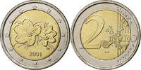 Finlande 2 Euro Bi-Metallic, KM:105 -