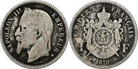 France Franc Napoléon III, Napoléon III, Strasbourg, Argent -