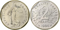 France 2 Francs Semeuse, Paris, série FDC, Nickel, Gadoury:547 -