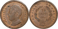 France 10 Centimes Napoléon II, ESSAI, Bronze, Gadoury:197 -