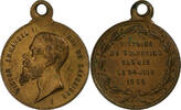 Italie Medaille Victor Emmanuel, Victoire de Solférino, Laiton -