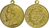 France Medaille 1859 Napoléon III, Campagne dItalie, Rentrée de lArmée à SUP