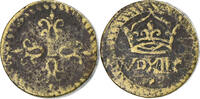 France Demi Franc Louis XIII, Monetary Weight, Laiton -