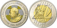Vatican 2 Euro 2 E, Essai-Trial Benoit XVI, Bimétallique -