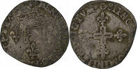 France Double Sol Parisis Henri III, Riom, Billon, Gadoury:477 -