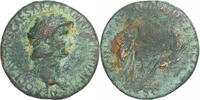 Sesterz Néron, Rome, Bronze, RIC:139 -