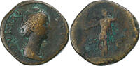 Sesterz Diva Faustina I, Rome, Bronze, RIC:1143 -
