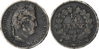France 1/4 Franc Louis-Philippe Ier, Lille, Argent -