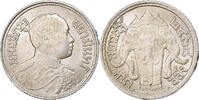 Thaïlande 1 Salung, 1/4 Baht Rama VI, Argent -