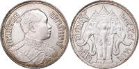 Thaïlande Baht Rama VI, Argent -