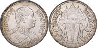 Thaïlande Baht Rama VI, Argent -