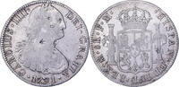 Mexique 8 Reales Charles IV, Mexico City, Chopmarked, Argent -
