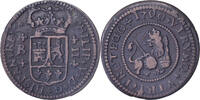 Espagne 2 Maravedis Philip V, Barcelona, Cuivre -