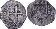 Pérou 1 Réal Charles II, Lima, COB, Argent -