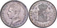 Espagne 2 Pesetas Alfonso XIII, Madrid, Argent -