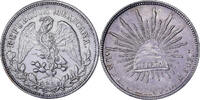 Mexique 1 Peso Mexico City, Argent -