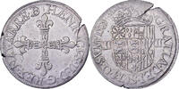 Seigneurie du Béarn 1/4 Ecu Henri II, Pau, Argent -