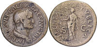 Sesterz Galba, Rome, Bronze, RIC:309 -