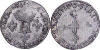 France Double Sol Parisis Henri III, Riom, Billon, Gadoury:477 -